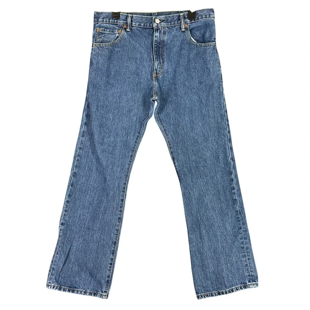 Levis 517‎ Bootcut Jeans Men W34 L30 Vintage 90s Western Cowboy Flare Denim